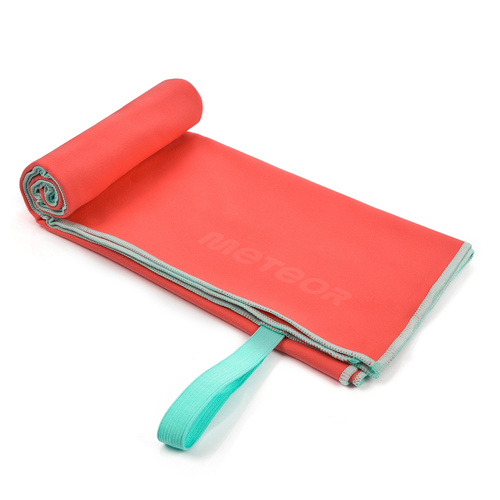 Ręcznik szybkoschnący z mikrofibry Meteor S 42 x 55 cm koralowy