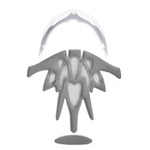 Fahrradhelm Meteor Ovlo S 52-56 cm weiß/mintgrün