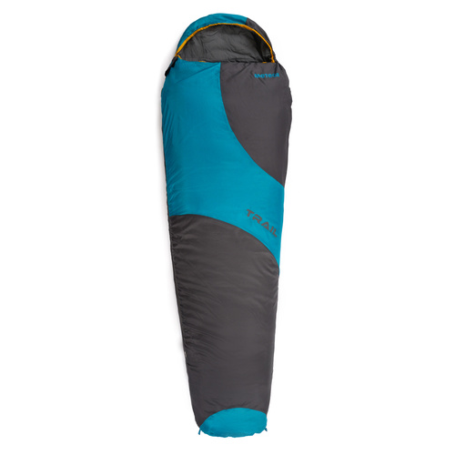 Meteor Trail Schlafsack blau/grau