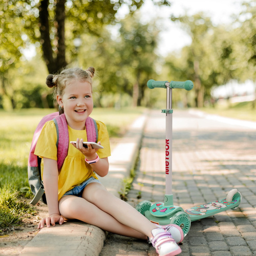 Dreirad-Roller Meteor Funny mint