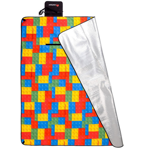 Picknick-Decke Meteor XL 180x200 cm Blöcke