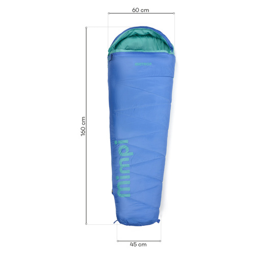 Meteor Mimpi sleeping bag blue/mint