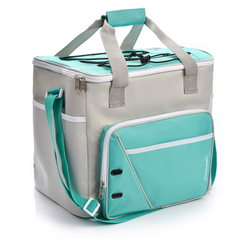 Cooler bag Meteor Frosty 30 l light blue/grey