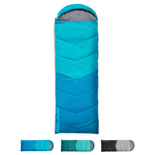 Meteor Schlafsack Safari L Blau