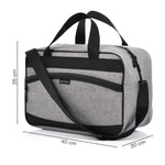 Sporttasche Meteor Lokman 20 l Graumelange