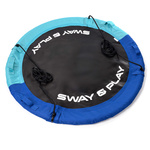 Nest swing Meteor 110 cm light blue / dark blue