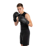 Boxing Gloves Meteor 10 oz training, hook-and-loop strap, PU
