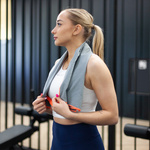 Handtuch Meteor XL 110 x 175 cm grau