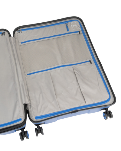 SwissBags Echo medium Koffer 67 cm seeblau