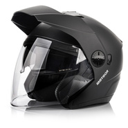 Motorcycle helmet Meteor Hekato XL 61 cm black