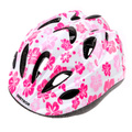 Kids bike helmet HB6-5 S 48-52 cm Pink flowers