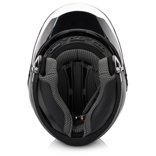 Motorradhelm Meteor Hekato M 57-58 cm schwarz