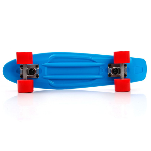 FISHBOARD METEOR neon blue/red/silver