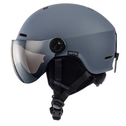 Ski helmet Meteor Falven L 58-61 cm gray
