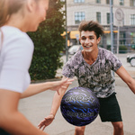 Basketball Meteor Ghost blue 7