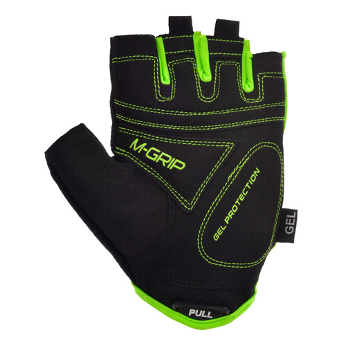 Fahrradhandschuhe Meteor Gel GX31 M grün