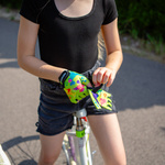 Rękawiczki rowerowe Meteor Kids M Dino