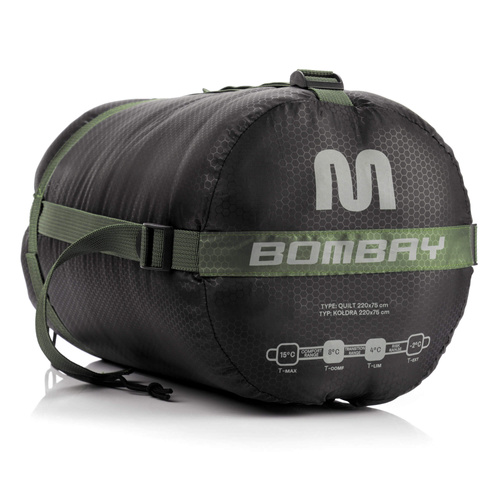 Sleeping bag Meteor Bombay L olive/black
