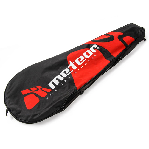 ZESTAW DO BADMINTONA METEOR 2 RAKIETKI STAL (żółta/różowa) + 3 LOTKI