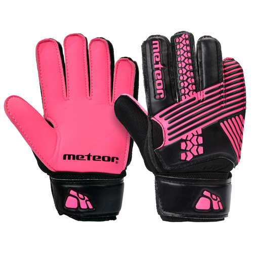 Goalkeeper gloves Meteor Catch 4 pink