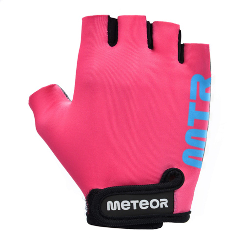 Fahrradhandschuhe Meteor Kids S One rosa