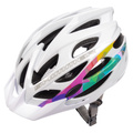 Fahrradhelm Meteor Shimmer S 52-56 cm weiß