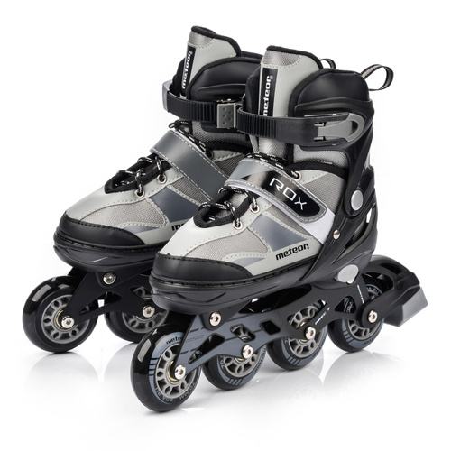 Rolki Meteor M 34-37 Rox szary