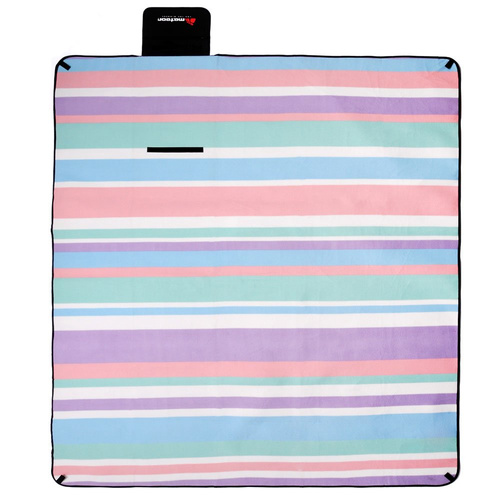 Picknickdecke Meteor XL 180x200 cm Stripes multicolour