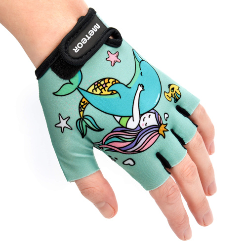 Fahrradhandschuhe Meteor Kids M Mermaid