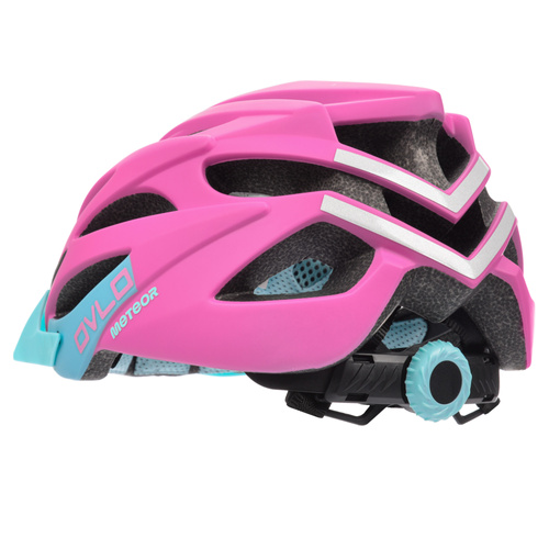 Bike helmet Meteor Ovlo L 58-61 cm pink