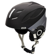 Ski helmet Meteor Lumi M 55-58 cm black / gray