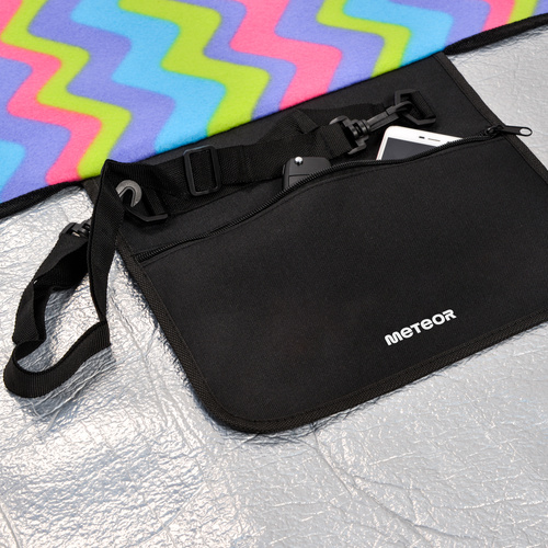 Koc piknikowy Meteor 2XL 200x200 cm Zygzaki multikolor