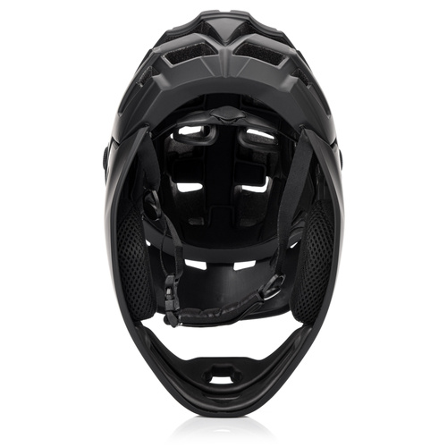 Fullface-Fahrradhelm Meteor Hydra L 58-61 cm schwarz