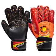 Torwarthandschuhe Meteor Defence 6 schwarz