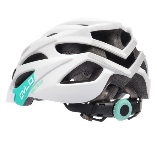 Bike helmet Meteor Ovlo M 55-58 cm white/mint