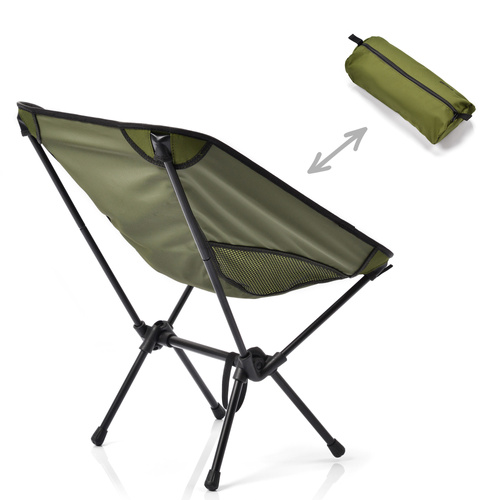 Krzesło składane Meteor Schelp khaki