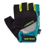 Bike gloves Meteor Gel GX39 XXS dark green-green