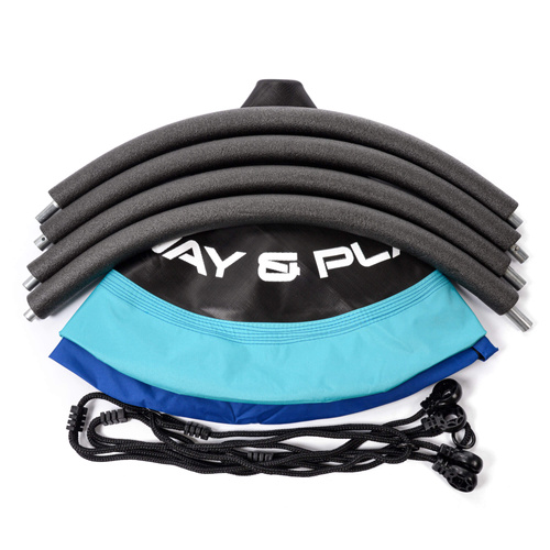 Nest swing Meteor 110 cm light blue / dark blue