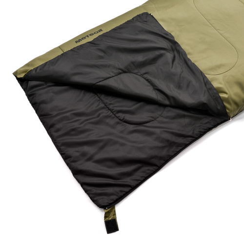 Sleeping bag Meteor Dreamer L olive/black