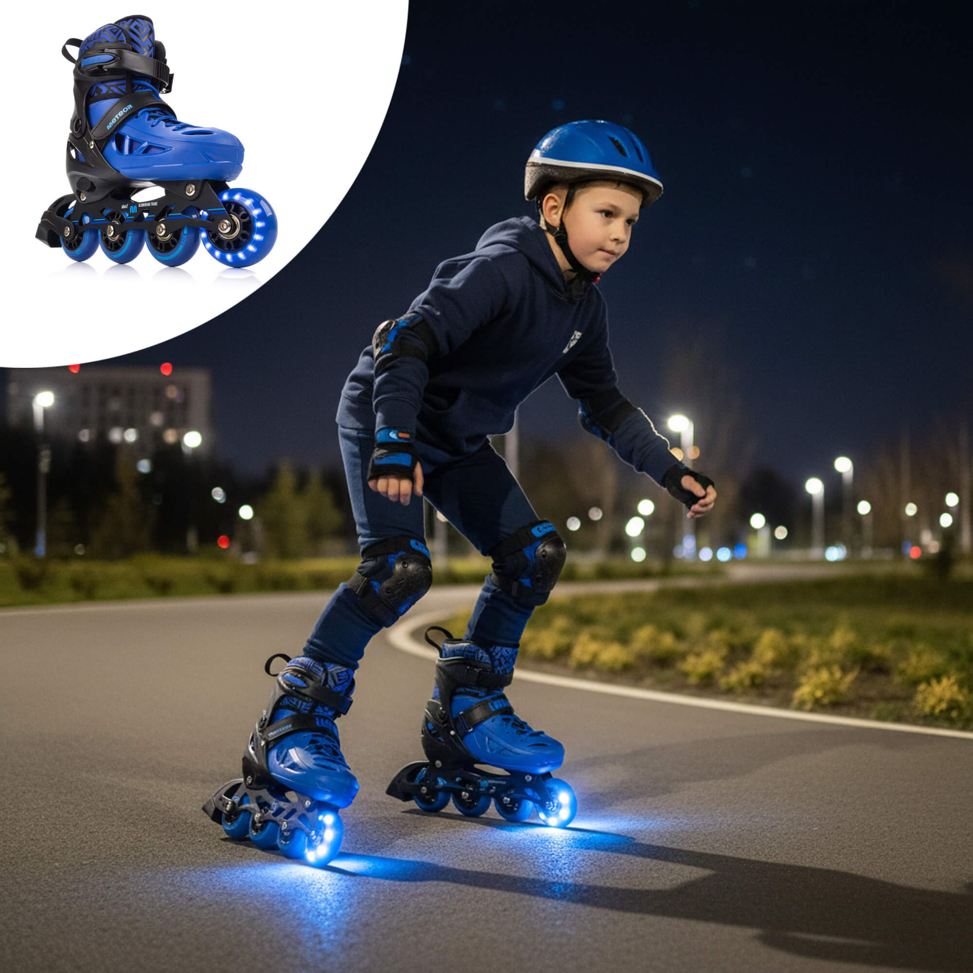 Inline skates Meteor Loky S 30-33 black/blue pol_pl_Rolki-Meteor-Loky-S-30-33-czarny-niebieski-41368_10