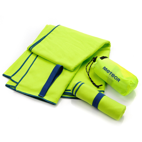 Quick-drying towel Meteor S 42x55 cm green