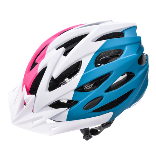 Meteor cycling helmet Marven M 55-58 cm pink/white/sea