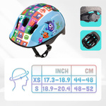 Kids bike helmet KS06 S 48-52 cm Happy Monsters