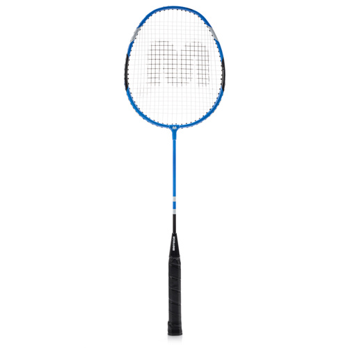 Badminton Set Meteor 2 rackets, 6 ailerons blue