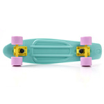 Plastic skateboard Meteor mint/pastel pink/yellow