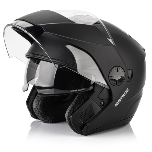 Kask motocyklowy Meteor Hekato L 59-60 cm czarny
