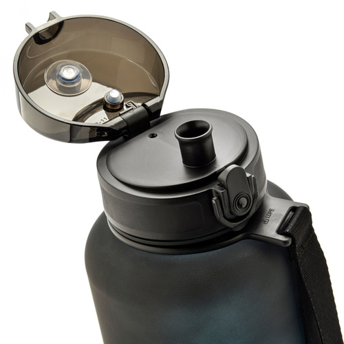 Meteor sports water bottle 1500 ml black/blue