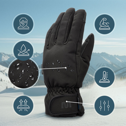 Winter gloves Meteor Snorra S black