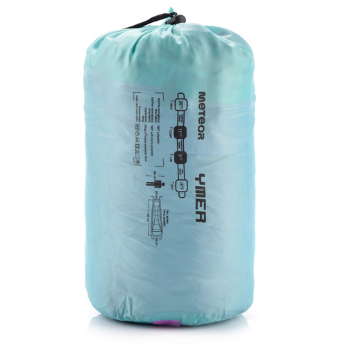 Sleeping bag Meteor Ymer pink / mint