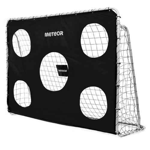Meteor Football Goal with Target Mat Meteor 240x170x80 cm